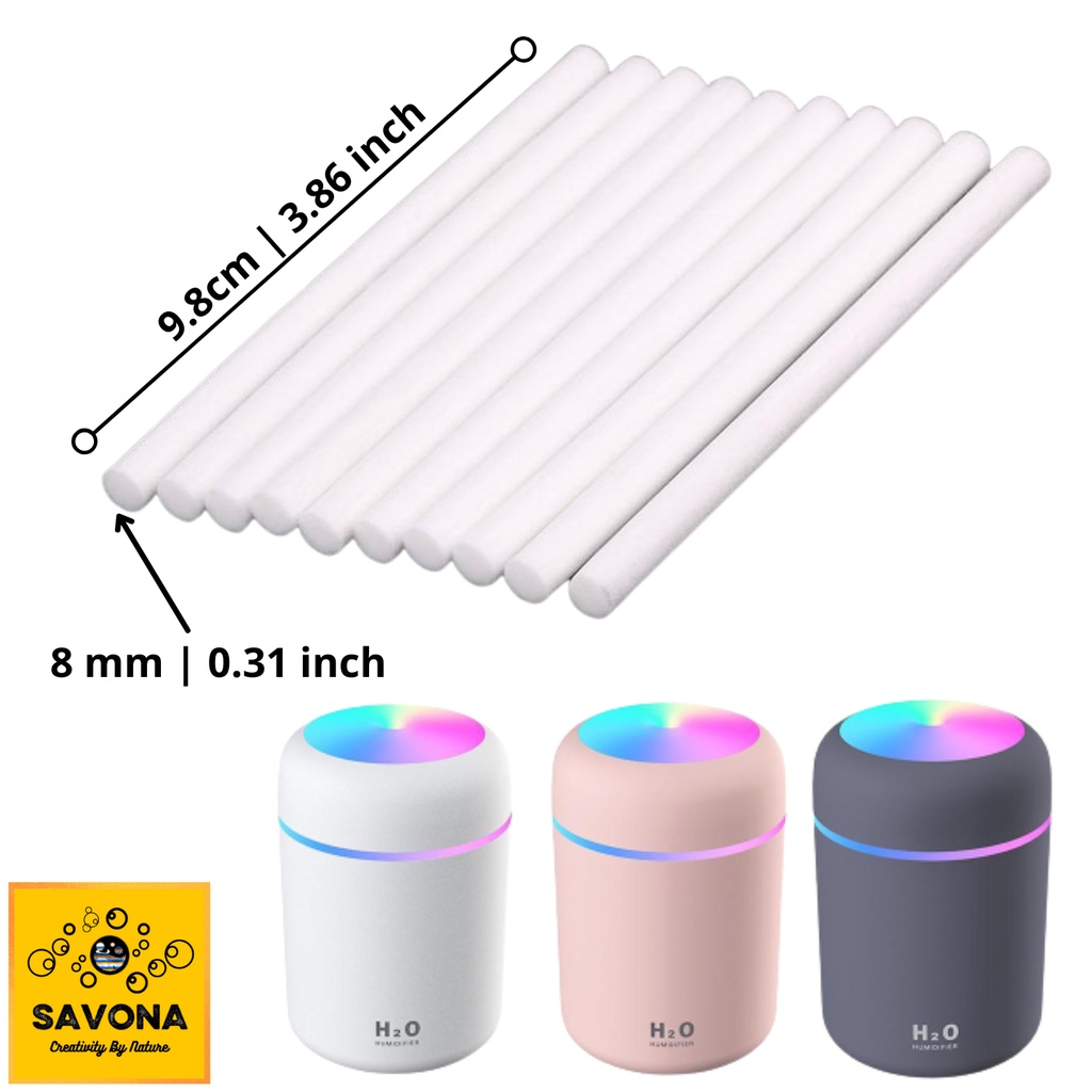 Lõi Bông Thay Thế Cho Máy Phun Sương, Lõi Cotton Máy Tạo Độ Ẩm, Máy Xông Tinh Dầu, Que Cotton Thay Thế Phù Hợp Mọi