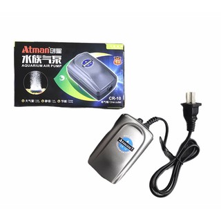 Sủi khí bể cá atman cr-10 mạnh mẽ và êm ái