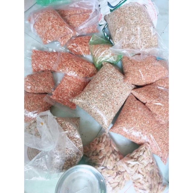1kg đầu tôm khô thịt sạch đẹp cực ngon ngọt y hình