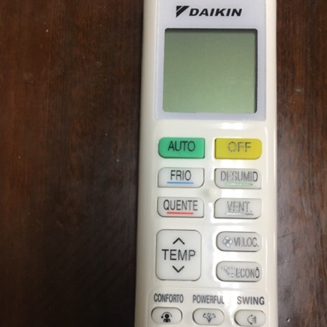 Điều khiển Điều Hoà DaiKin  - REMOTE Máy Lạnh DAIKIN GA 32 LOẠI 2 Chiều loại nhỏ dài bảo hành đổi mới