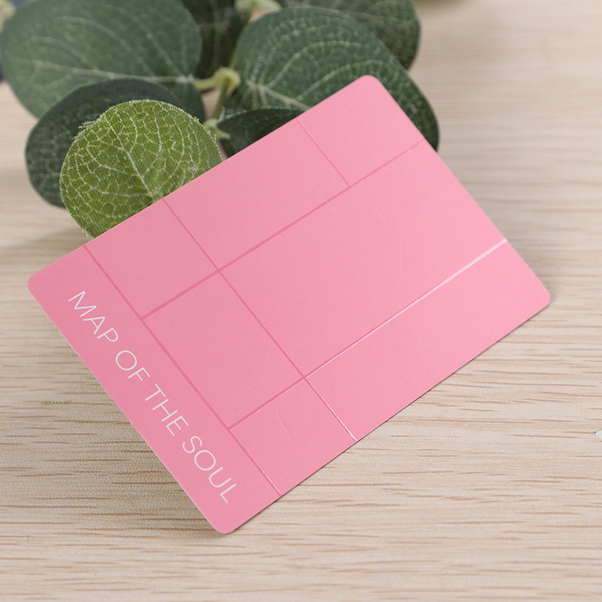 Thẻ Ảnh In Hình Nhóm Nhạc Bts Bangtan Boys MAP OF THE SOUL: PERSONA