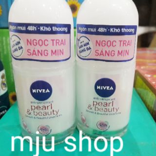Lăn khử mùi Nivea Ngọc Trai 25ml