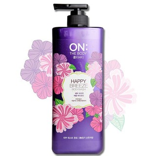 SỮA TẮM HƯƠNG HOA LAN ON THE BODY HAPPY BREEZE 900ML HÀN QUỐC