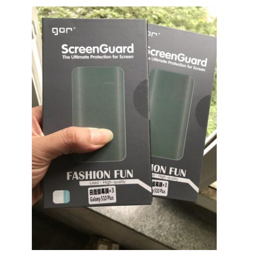 Bộ Dán Full Màn Hình Hiệu Gor Cho Galaxy S10 Plus