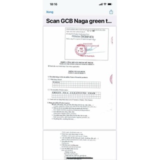 Sửa Rửa Mặt Trà Xanh Naga
