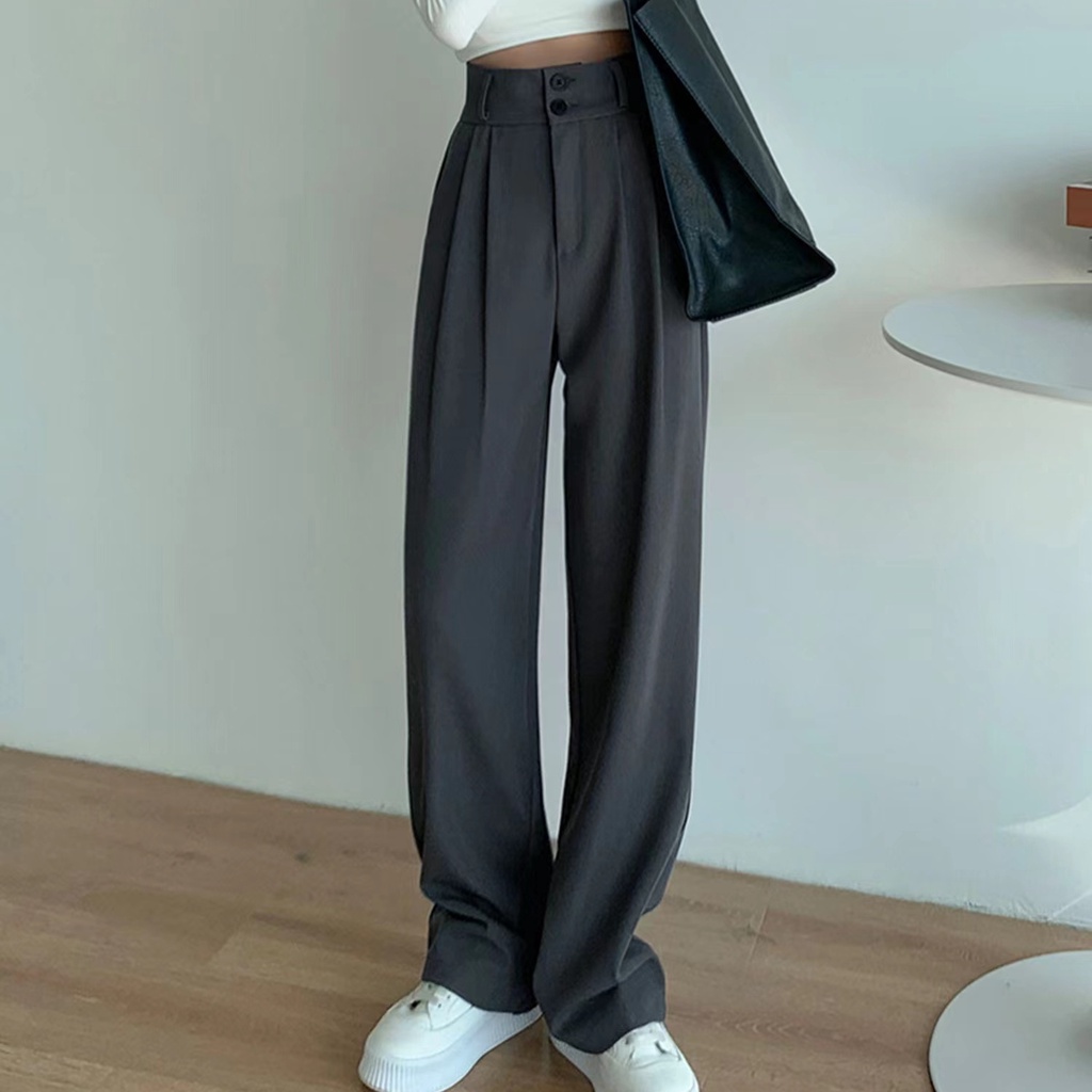 Quần ống rộng SUXI thời trang mùa hè dễ phối đồ dành cho nữ