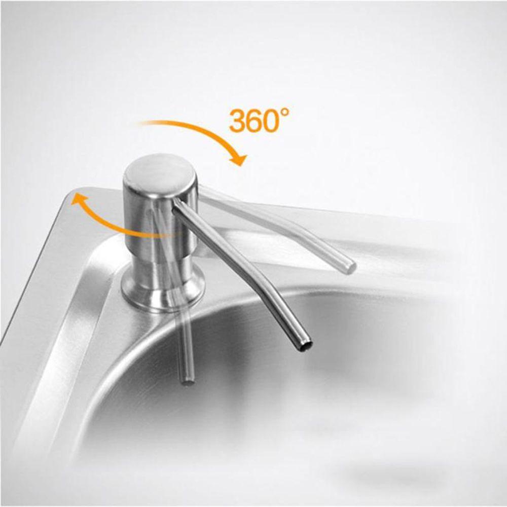 Bình Nhựa Đựng Xà Phòng / Sữa Tắm / Sữa Dưỡng Thể Gắn Bồn Rửa Hiệu Kat1