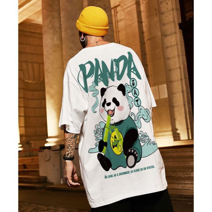 [Mã FAMARAL1 giảm 10K đơn 50K] Áo thun tay lỡ Unisex Awesometee, áo phông form rộng ATL IN HÌNH GẤU M379