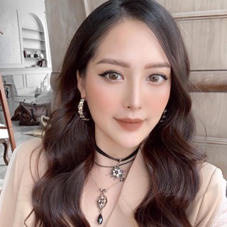 VÒNG CỔ CHOKER DÂY DA 3 TẦNG