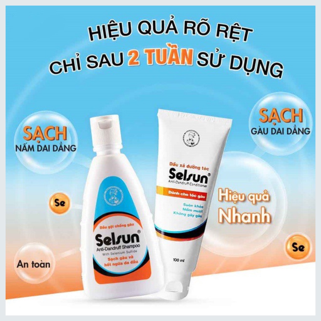 [Gói] Dầu gội sạch gàu Selsun 5ml