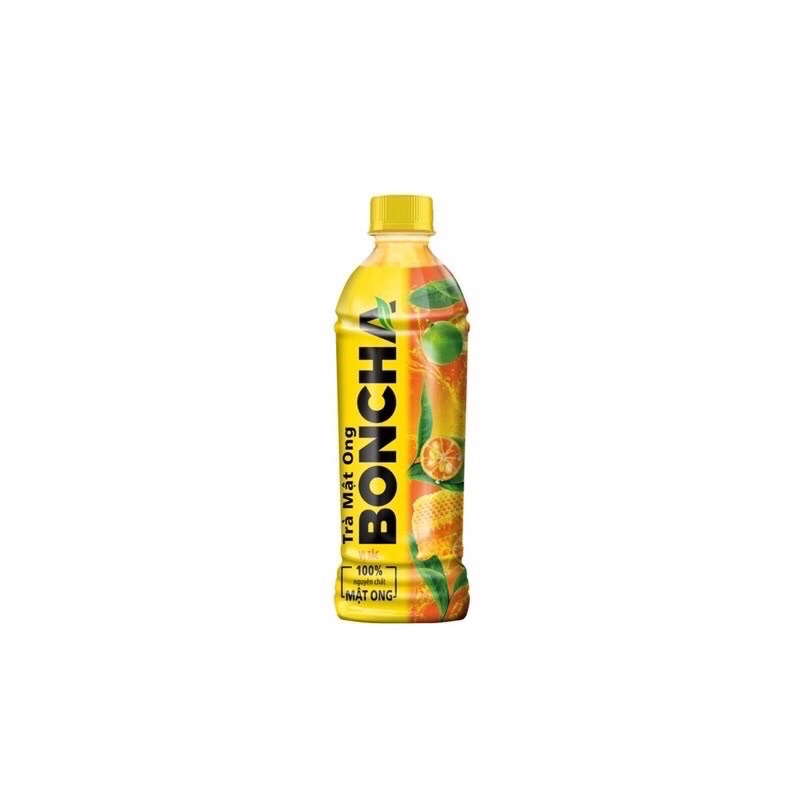 Lốc 6 Chai Trà Mật Ong Boncha Mật Ong Vị Chanh/Tắc/ Việt Quất 450ml