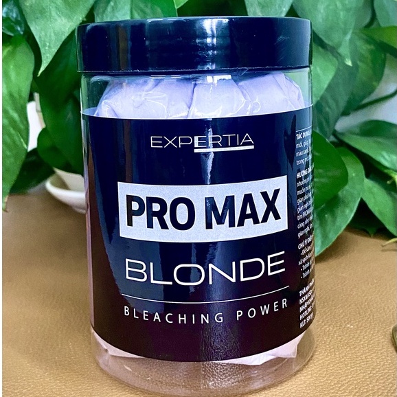 Thuốc tẩy tóc, Bột tẩy tóc ProMax cao cấp không xót da đầu, tặng kèm trợ nhuộm và gang tay - Shop Hair