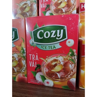 Trà vải cozy ice tea hòa tan