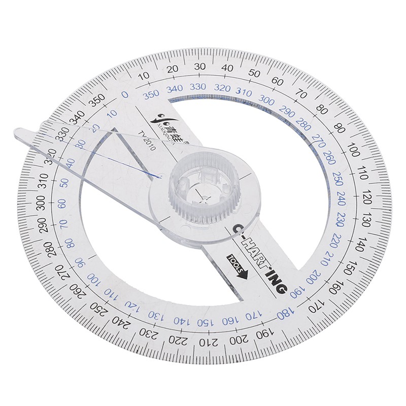 Dụng Cụ Đo Góc 360 Độ 10cm Tiện Lợi Chất Lượng Cao