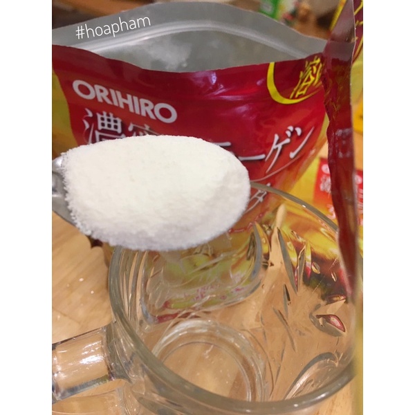 Bột collagen Orihiro nhau thai heo Orihiro 60000mg Nhật Bản
