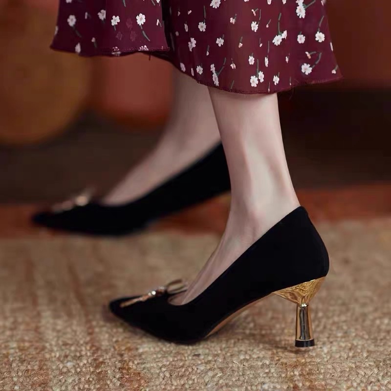 Giày da lộn công sở