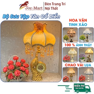 11 đèn để bàn tân cổ điển trang trí phòng ngủ quý phái sang trọng joymart đèn bàn phòng khách chao vải cao cấp