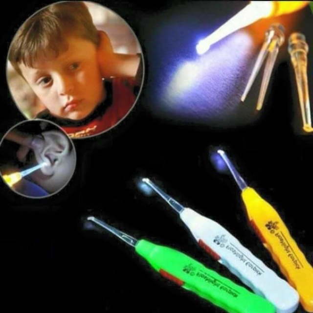 Lấy ráy tai có đèn