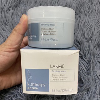 ✅[Lakme_chính hãng]  Mặt nạ chống rụng Lakme K.Therapy Fortifying Mask 250ml