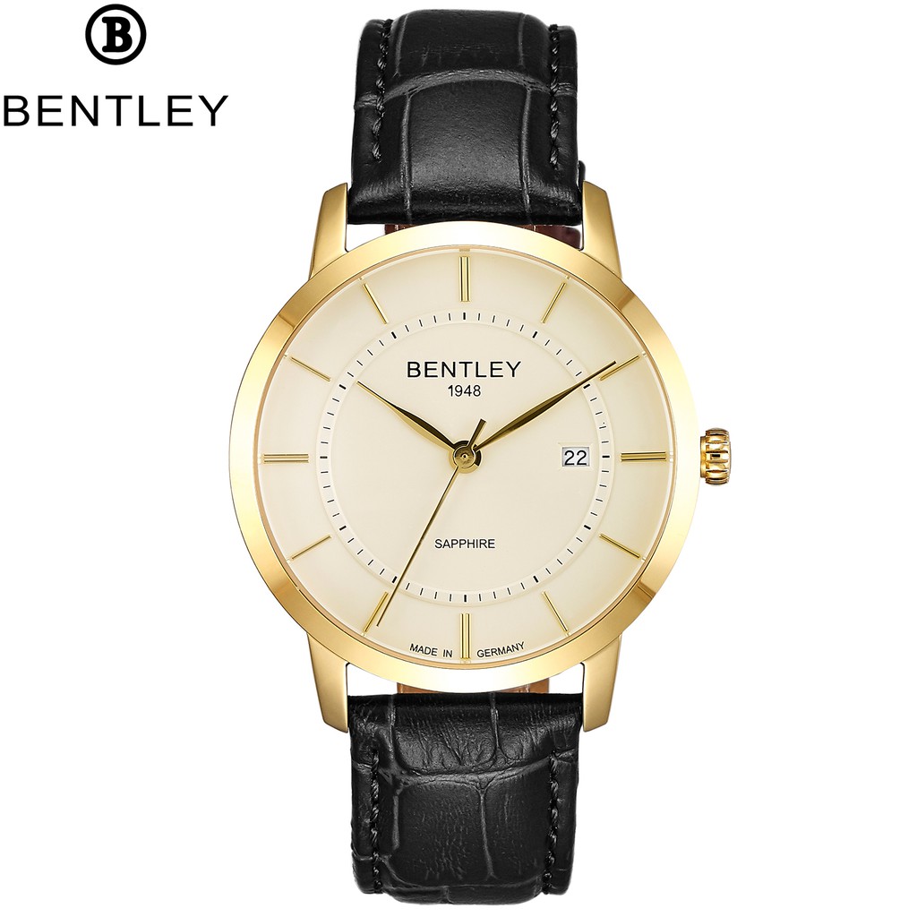 Đồng hồ nam dây da mặt kính chống xước Bentley BL1806 BL1806-10 BL1806-10MKWB