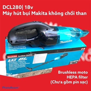 DCL 280FZB| BL MotoMáy hút bụi cầm tay hoạt động bằng Pin, Makita 18v
