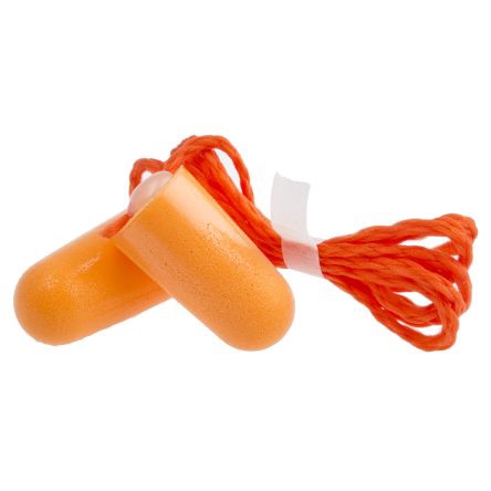 Nút tai chống ồn có dây 3M 1110. Chất liệu foam mềm mại, êm ái, nhét tai chống ồn cấu tạo bọt biển