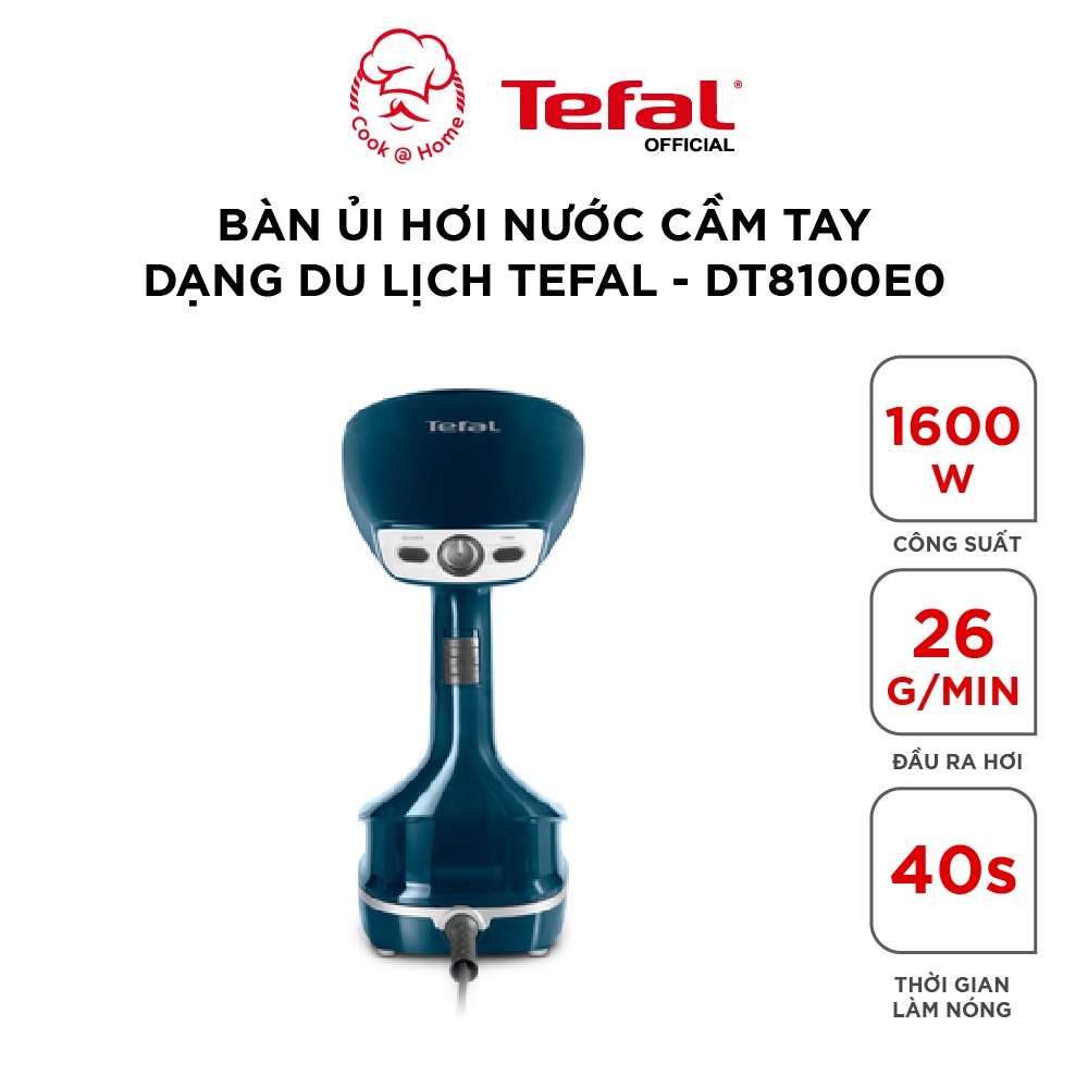 Bàn ủi hơi nước cầm tay dạng du lịch Tefal DT8100E0