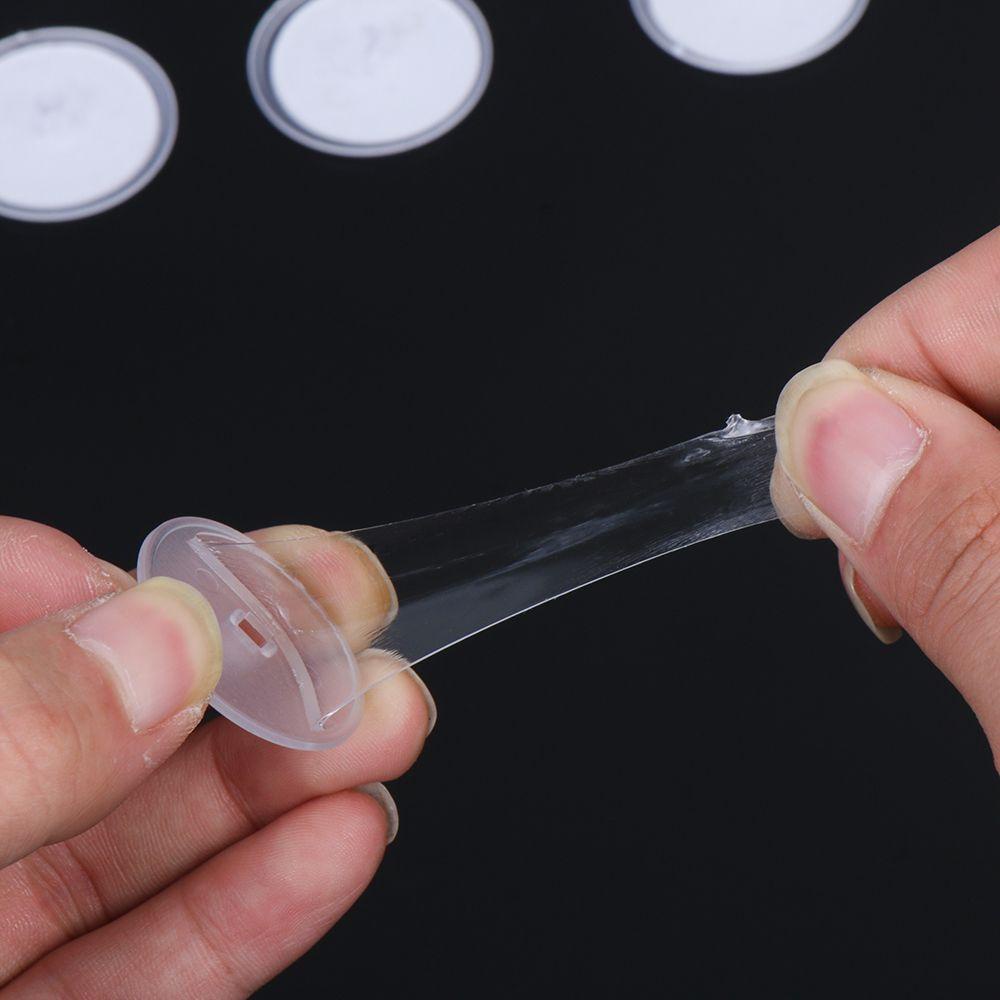 CONOPERY Set 20 / 40 / 60 Móc Dán Tường Bằng PVC Trong Suốt Cho Nhà Bếp / Phòng Tắm