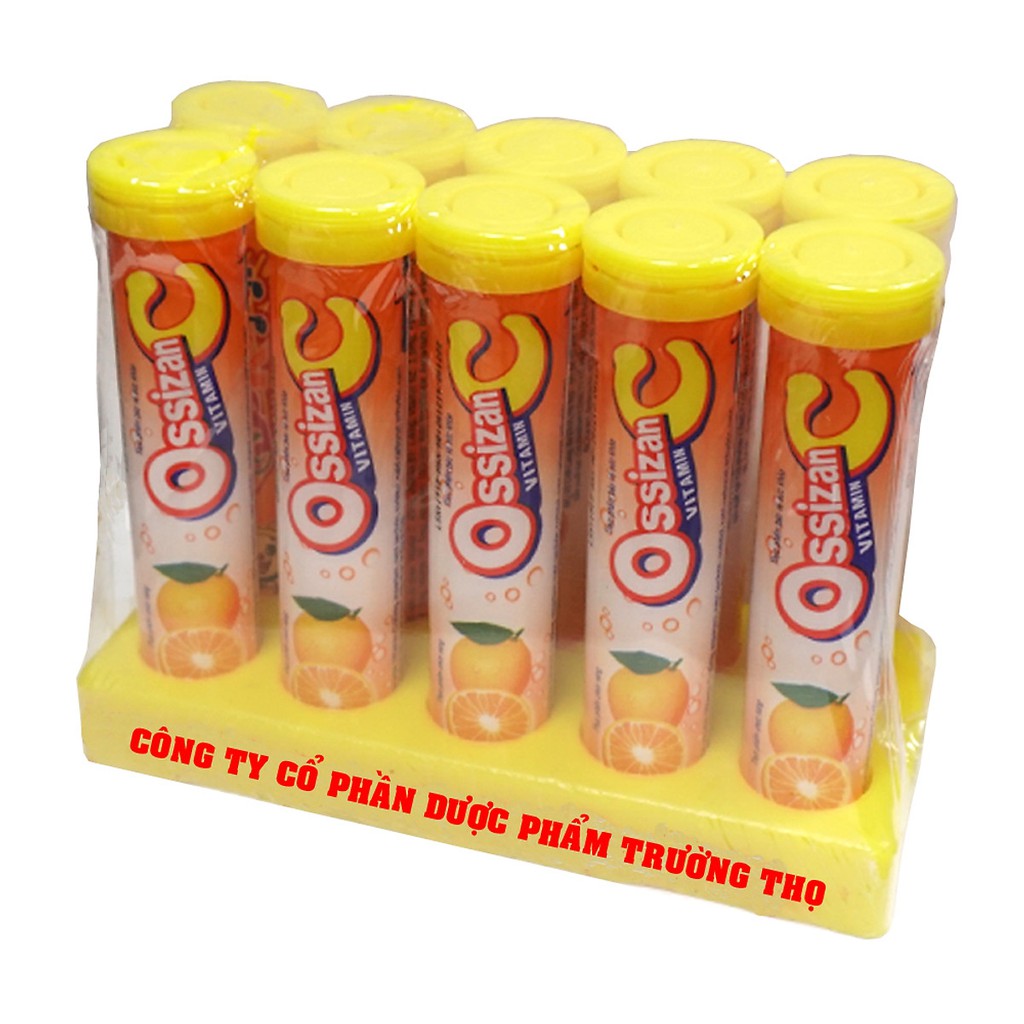 Vitamin C sủi OSSIZAN - Vị cam (1 tuýp 20 Viên) | BigBuy360 - bigbuy360.vn