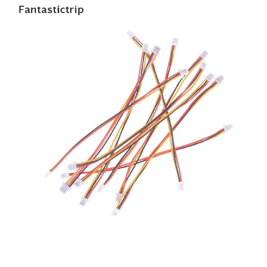 Set 10 Dây Cáp Nối 3 Chấu Mini Micro SH 1.0mm 100MM