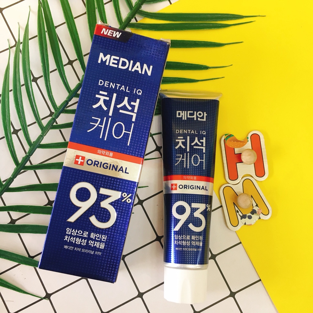 Kem đánh răng Hàn Quốc trắng răng MEDIAN DENTAL IQ 93% 120g