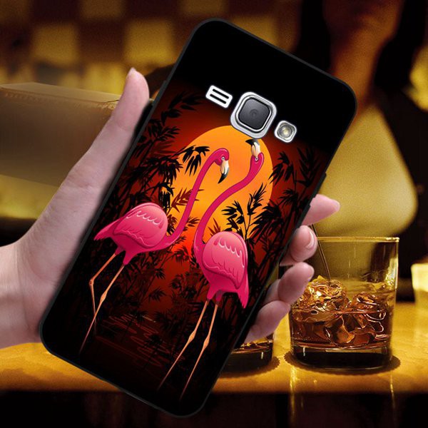Ốp điện thoại silicone in hình ngựa & hoa cho Samsung Galaxy J1 2016 J120 | BigBuy360 - bigbuy360.vn