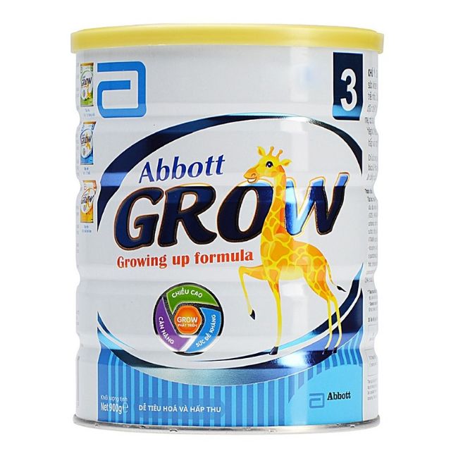 Sữa bột Abbott Grow 3 G-Power hương vani 900g