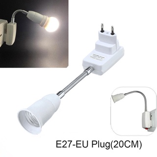 jia E27 EU Plug Socket Adapter Bulbs Plug Light Lamp Bulb All Direction Extension Adapter Extenders for Home Light Fixtu
