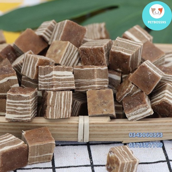 BÁNH THƯỞNG VỊ THỊT BÒ CHO CHÓ 100GRAM
