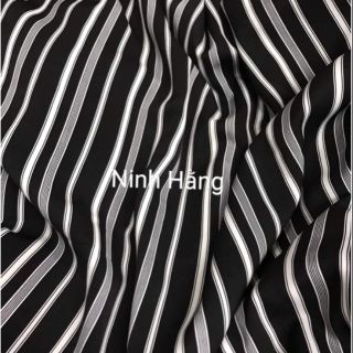 Vải bc các mẫu lụa trượt kẻ sọc