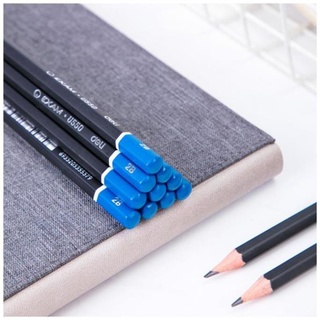 Bút chì gỗ deli exam 2b - cực nhạy với máy chấm thi tự động - deli eu55090
