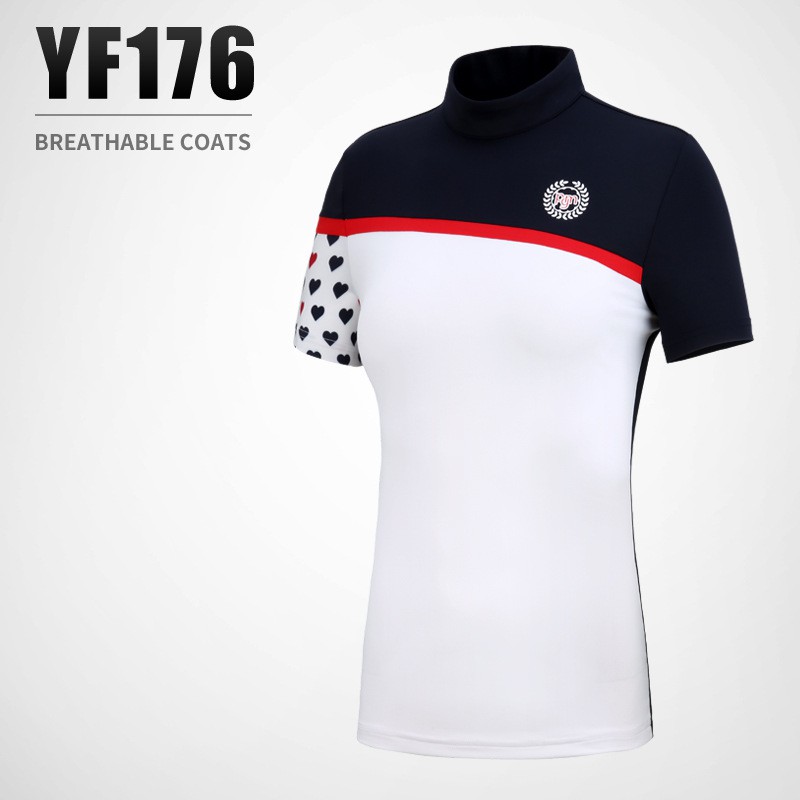 Fullset golf nữ chính hãng PGM - Áo YF176 + Váy QZ045