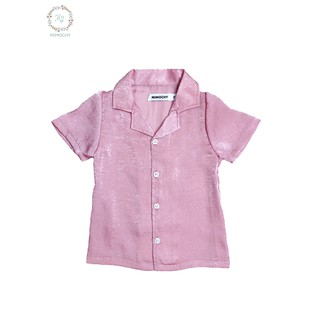 Bộ lụa trơn mặc nhà cho bé M2 MIMOCHY A011