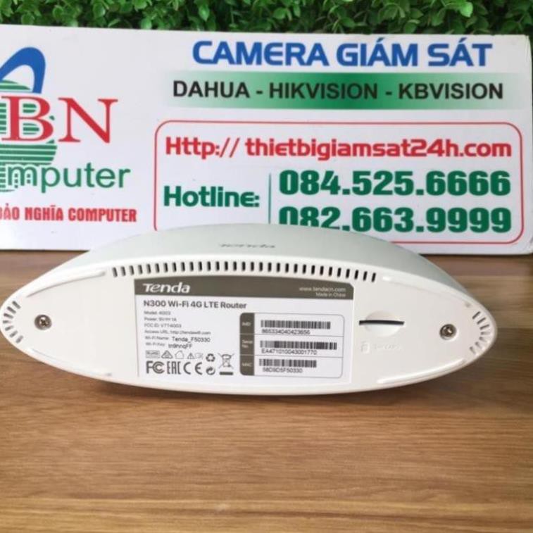 Bộ phát Wifi 4G LTE Tenda 4G03 chuẩn N300 chính hãng ADNT bảo hành 36 tháng | BigBuy360 - bigbuy360.vn