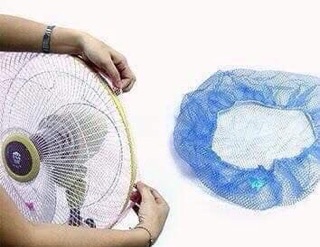 Lưới bọc quat an toàn cho bé