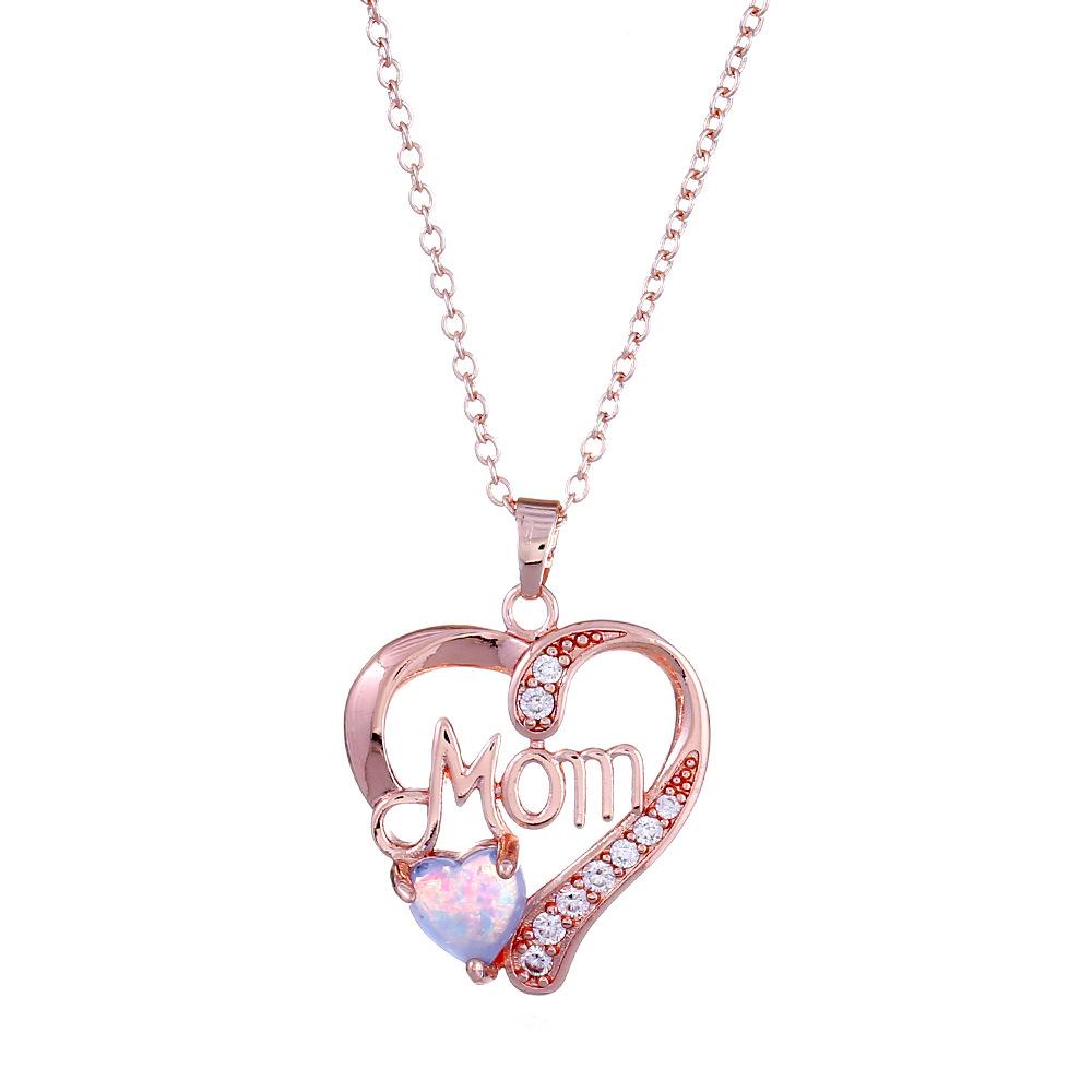 Vòng cổ Mặt Đá Opal Làm Quà Tặng Ngày Của Mẹ