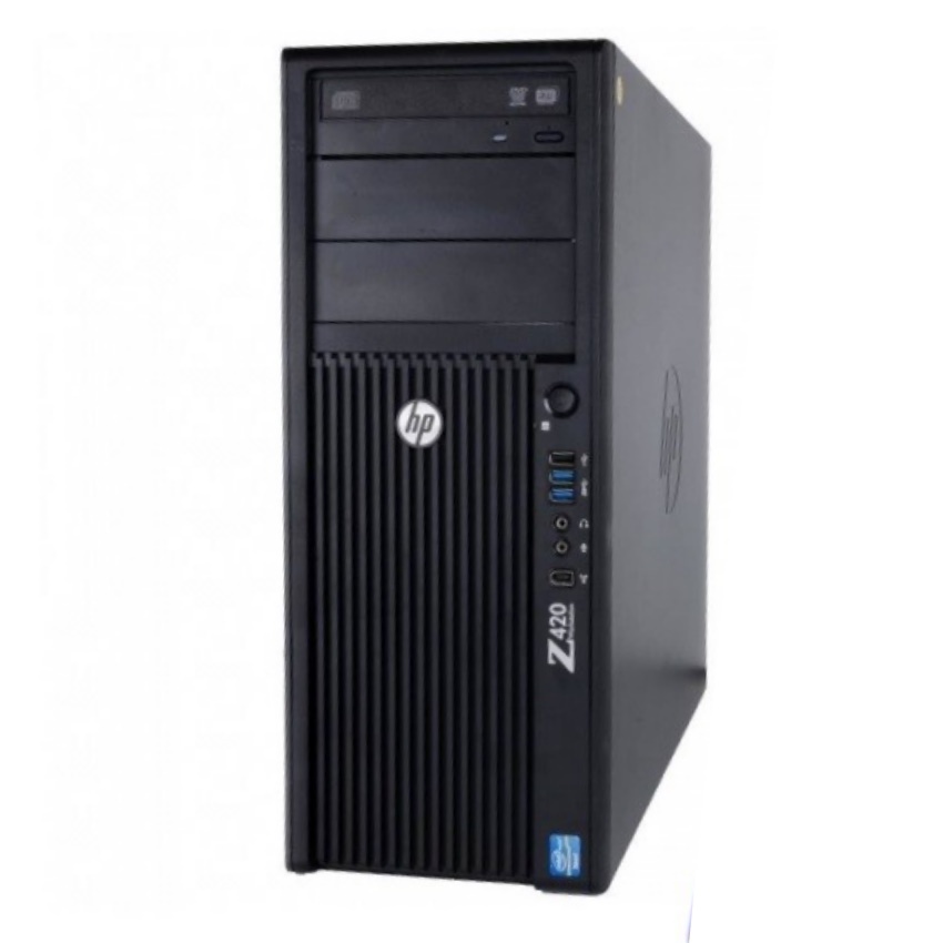 Máy Trạm HP Z420 Chuyên Đồ Họa/Game Nặng CPU E5 2689 Ram 32GB,SSD 480GB,HDD 1TB,Card Rời Quadro K2200+Qùa Tặng