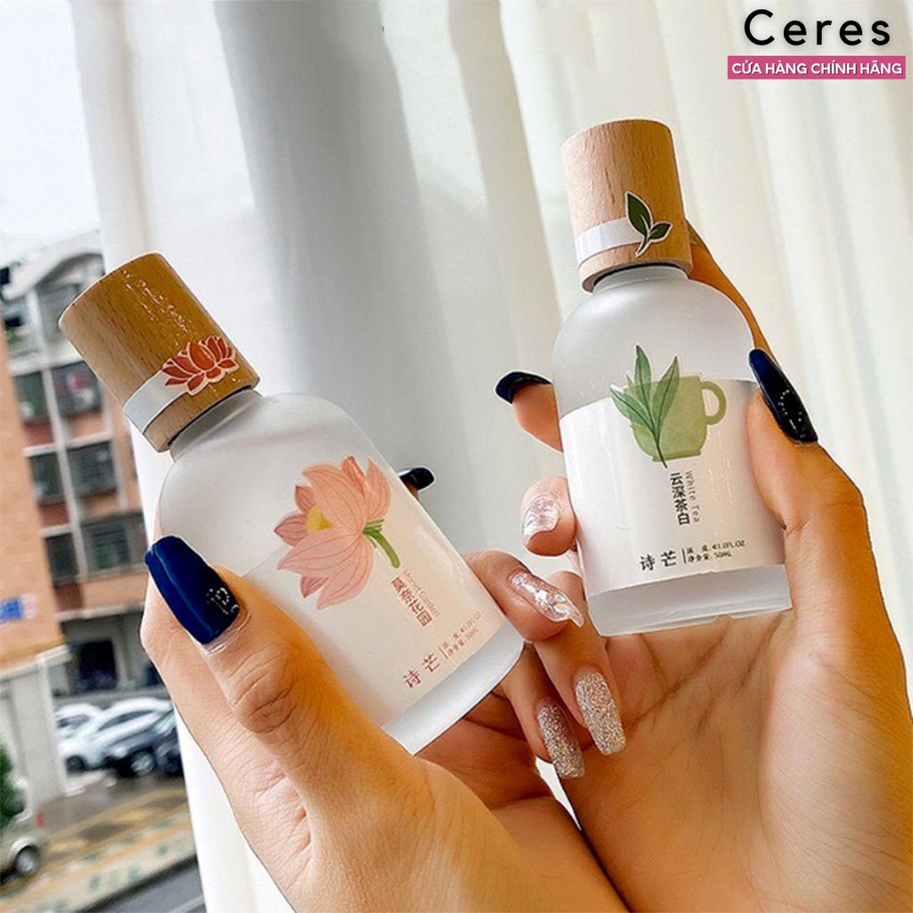 Nước Hoa Nữ 🏵️𝑭𝒓𝒆𝒆𝒔𝒉𝒊𝒑🏵️ Xịt Toàn Thân Body Mist - Nước Hoa Nắp Gỗ Shimang Nội Địa Trung 50ml | Thế Giới Skin Care