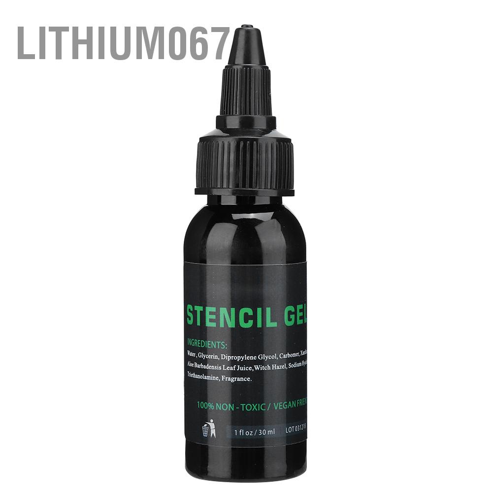 Lithium067 30ml Professional Tattoo Transfer Gel Stencil Cream Body Art Tools Accessory