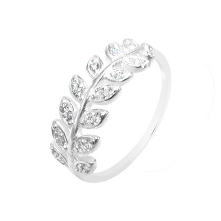 Nhẫn bạc nữ cành Olive - Trang sức bạc Panmila