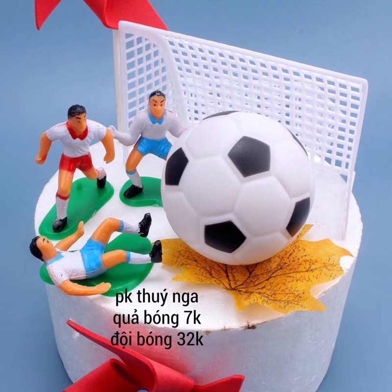 5 QUẢ BÓNG NHỰA TRANG TRÍ BÁNH KEM