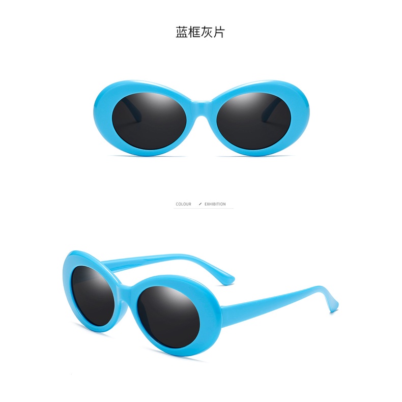 Kính Mát Gọng Oval Thời Trang Cho Nam Nữ