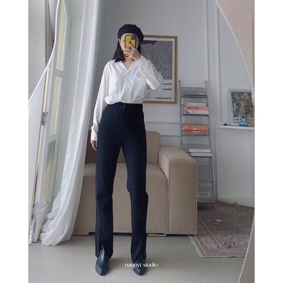 Áo sơ mi cổ vest hai túi ngực - SM0332