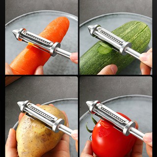 Dụng Cụ Nạo Rau Củ Hoa Quả Cao Cấp 3in1 Tiện Ích Đa Năng